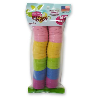 eco eggs® 24 ct. Peg Bag Plant Based Easter Eggs