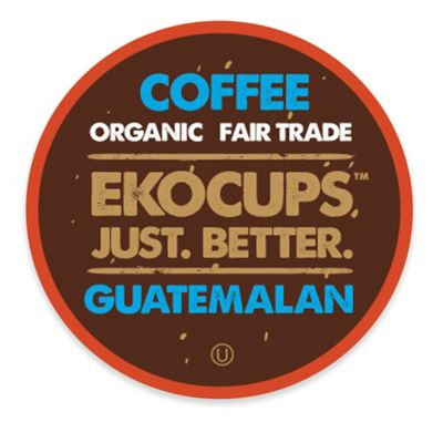 EKOCUPS Artisan Guatemalan Coffee Single Serve Cups For K cups Brewer USDA Certified Organic And Fair Trade, 40 Count