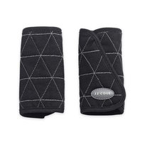 JJ Cole® Reversible Strap Covers in Black Tri-Stitch