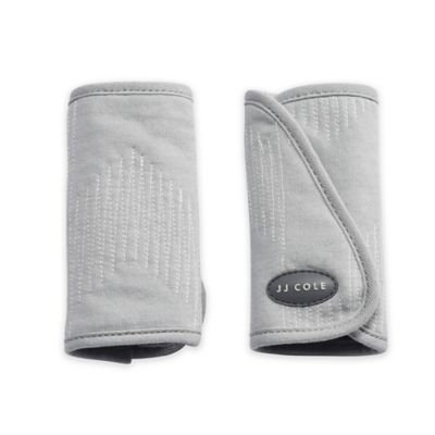 JJ Cole® Reversible Strap Covers in Grey Herringbone