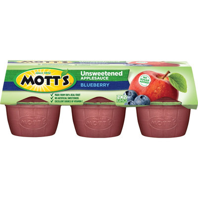 Mott's Healthy Harvest Blueberry Delight Applesauce 3.9 oz 6 ct