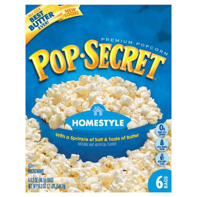 Betty Crocker Pop Secret Homestyle Popcorn 6 pk