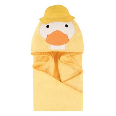 Little Treasures® Duck Hooded Towel in Yellow