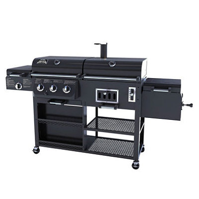 Smoke Hollow 3 Burner Propane Gas/Charcoal Combo Grill