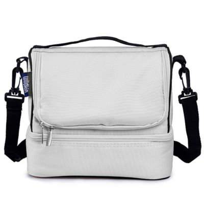 Wildkin Double Decker Lunch Bag Tan - Wildkin Travel Coolers