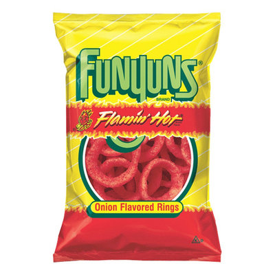 Frito Lay Funyuns Flamin Hot Onion Flavored Rings 6.5 oz