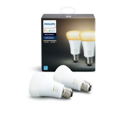 Philips 60W Equivalent Hue White Ambiance A19 LED Bulb (2-Pack)