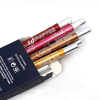 RNTOP Menow 12 Colors Long-lasting Eye Shadow Eyeliner Lip Liner Pen Makeup Beauty