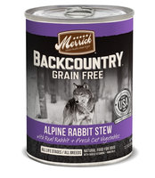 Merrick Backcountry Stew Alpine Rabbit 12.7 oz Can