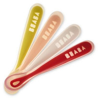 BEABA Silicone Spoons - Neon - Set of 4