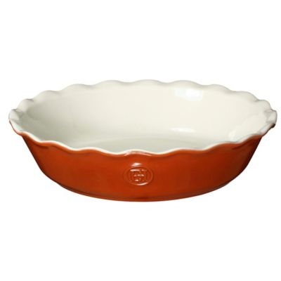 Emile Henry 9-Inch Pie Dish in Pumpkin