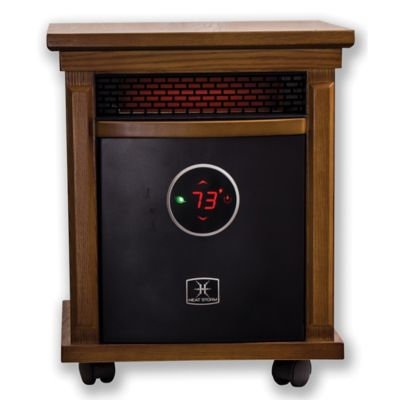 Heat Storm Smithfield Deluxe Infrared Quartz Portable Heater in Oak