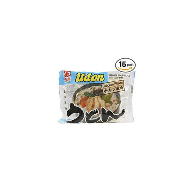 Myojo Udon Chicken Flavor Japanese Style Noodles with Soup Base 7.22 oz