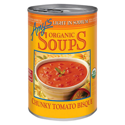 Amy's Kitchen Amy's Organic Light in Sodium Chunky Tomato Bisque Soup 14.5 oz