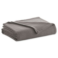 ED Ellen DeGeneres Yarn Dye Stripe Full/Queen Blanket in Grey/Ivory