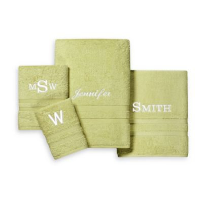 Wamsutta® UltraSoft MICRO COTTON Washcloth in Green Apple