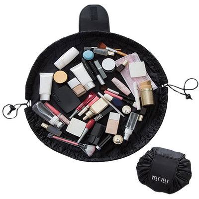 Outgeek Unisex Toiletry Bag Makeup Bag Multifunctional Magic Lazy Drawstring Cosmetic Storage Bag Organizer Container for Women Men Travel Business Trip Hotel Dormitory Home