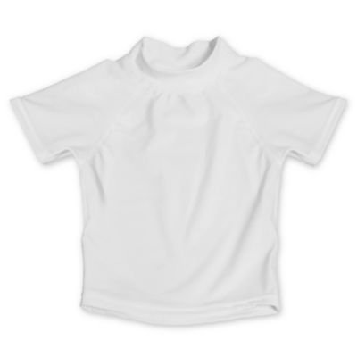 My SwimBaby® Size 3T UV Shirt in White