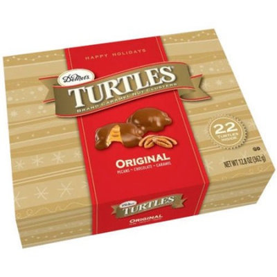 Generic Turtles Brand Original Caramel Nut Clusters Holiday Gift, 12.8 oz