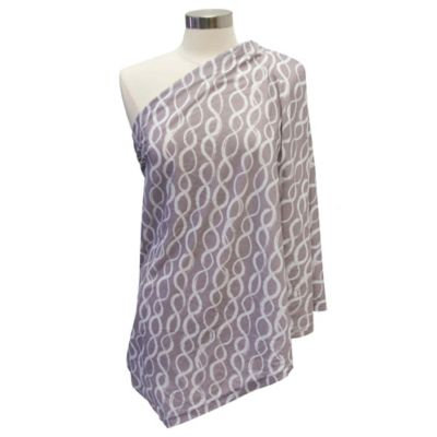 Babies R Us Itzy Ritzy Nursing Happens Infinity Breastfeeding Scarf - Platinum Helix