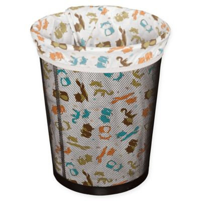 Planet Wise Small Reusable Trash Liner in Fox Trot