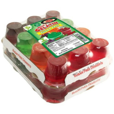 Winky's Gelatin Sugar-Free Variety ct: Black-Cherry, Orange, Lemon-Lime, Strawberry, 3.25 oz, 24 ct