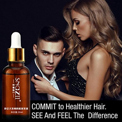 SNAZII 30ML Hair Growth Formula For Longer, Stronger, Healthier Hair - Scientifically Formulated with Biotin, Keratin, Bamboo & More! - For All Hair Types By DMZing