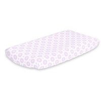The Peanut Shell® Lilac Kisses Changing Pad Cover