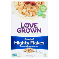 Love Grown Foods, Llc Love Grown, Cereal Mght Flakes Frosted, 12 Oz (Pack Of 6)