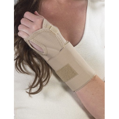 Bilt-Rite Mastex Health 10-22100-SM-2 Wrist Splint Ambidextrous Beige - Small
