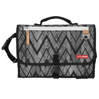 SKIP*HOP® Pronto Signature Zigzag Zebra Changing Station in Black/White