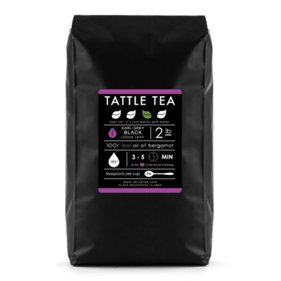 Tattle Tea - Earl Grey black tea, Loose Leaf Tea, 32 Ounce