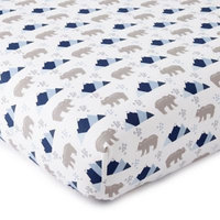 Levtex Baby Trail Mix Fitted Crib Sheet