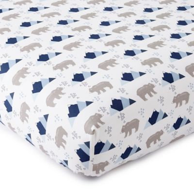 Levtex Baby Trail Mix Fitted Crib Sheet