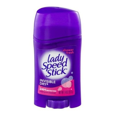 3 Pack Lady Speed Stick Invisible Dry Deodorant Shower Fresh 1.4 Oz Each