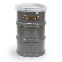ZoLi PODS Stacking Snack Container in Grey