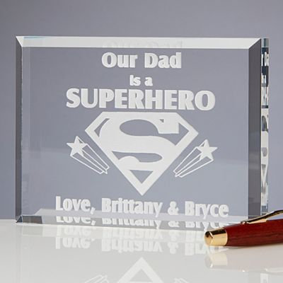 Super Hero Sculpted Keepsake