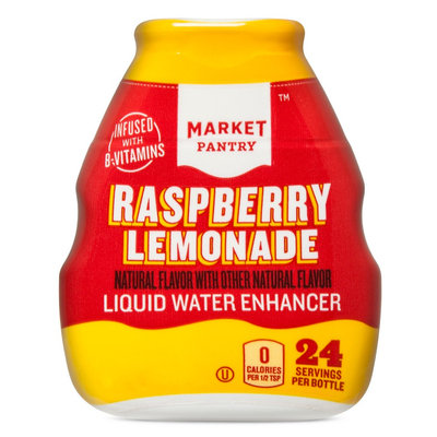 Raspberry Lemonade Liquid Water Enhancer 24 Servings - Market Pantry