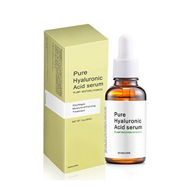 Termation Hyaluronic Acid Serum for Skin- 100% Pure, Anti-Aging Serum- Intense Hydration + Moisture, Paraben-free-Best Hyaluronic Acid for Your Face 1 oz