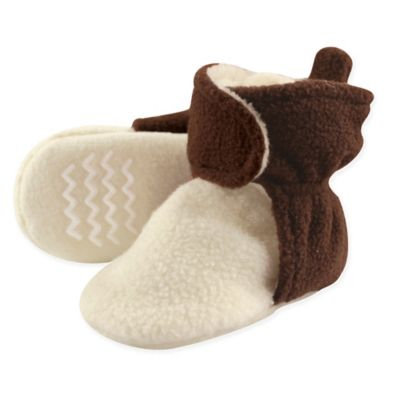 Hudson Baby Boy or Girl Unisex Non-Skid Sole Fleece Booties