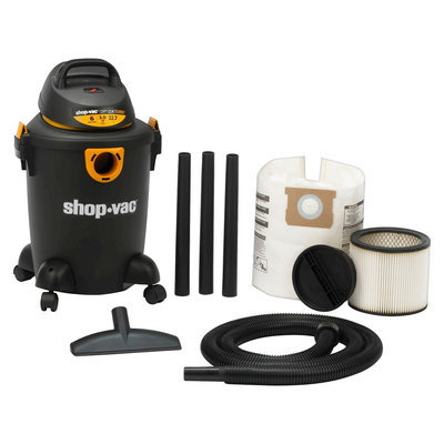 Shop Vac 596-07-00 6 Gallon 3 Peak HP Quiet Deluxe Wet / Dry Vacuum