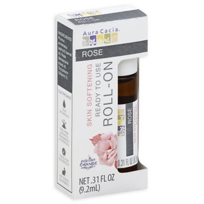 Aura Cacia 192117 0.31 fl oz Rose Roll-On Essential Oil Blend