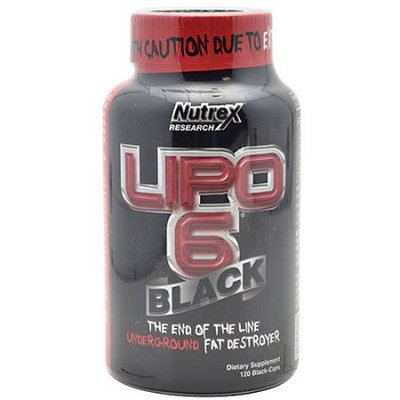Nutrex Research, Inc. Nutrex Research Lipo-6 Black Caps - 120 Count