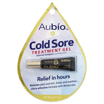Aubio Cold Sore Treatment Gel .11 oz
