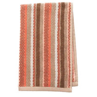 Coral Garden Striped Hand Towel
