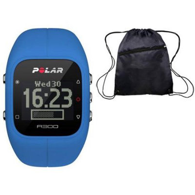 Polar A300 Indigo Blue Fitness and Activity Monitor with HR and Travel Bag