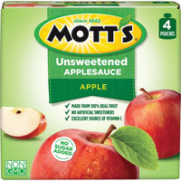 Mott's Snack & Go Natural Applesauce 3.2 oz 4 ct