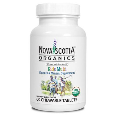 Nova Scotia Organics Kid's Multivitamins and Minerals Tablets, 60 Ct