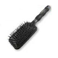 Trellis Boutique Paddle Cushion Hair Brush, Black