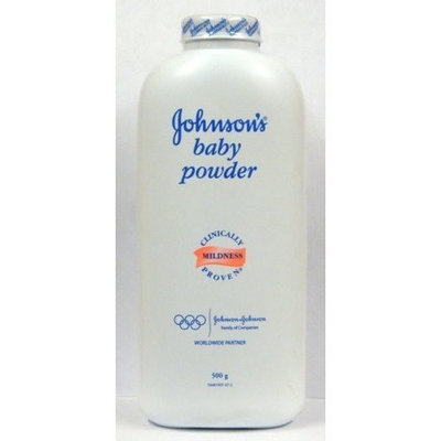 Johnson & Johnson Baby Powder 500 Gram (17.6 Oz) (Pack of 2)
